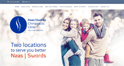 Desktop Screenshot of naas-swordschiropractic.ie